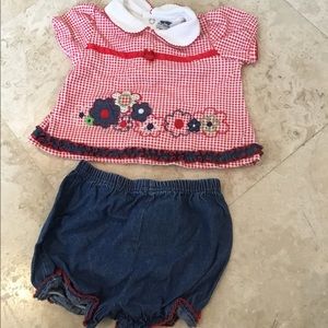 Little girls matching outfit